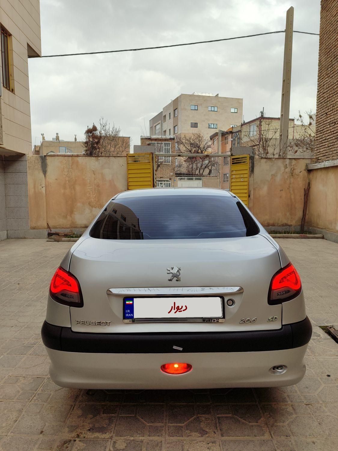 پژو 206 SD v8 - 1385