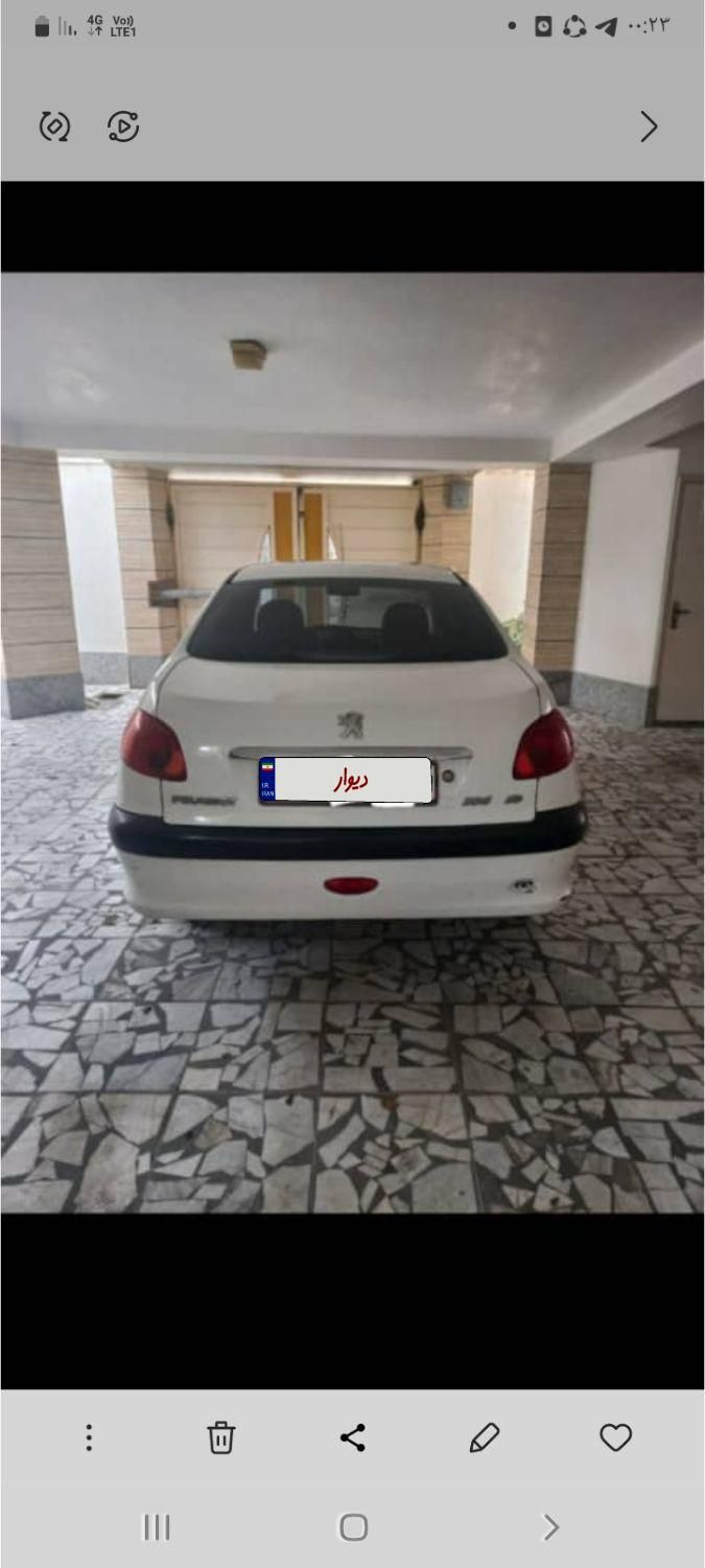 پژو 206 SD v8 - 1394