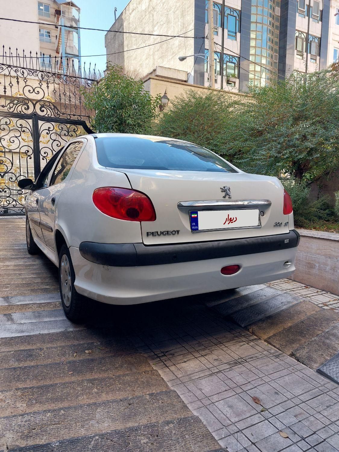 پژو 206 SD v8 - 1396