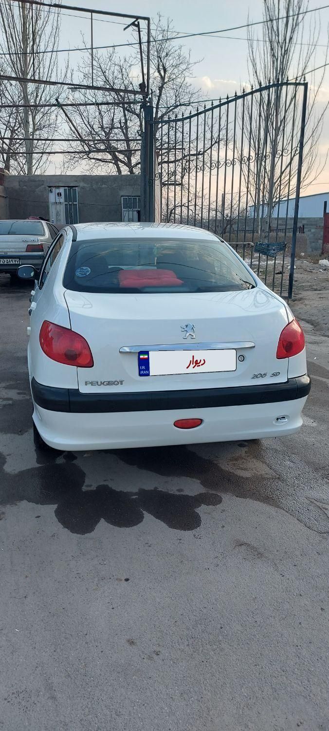 پژو 206 SD v8 - 1395