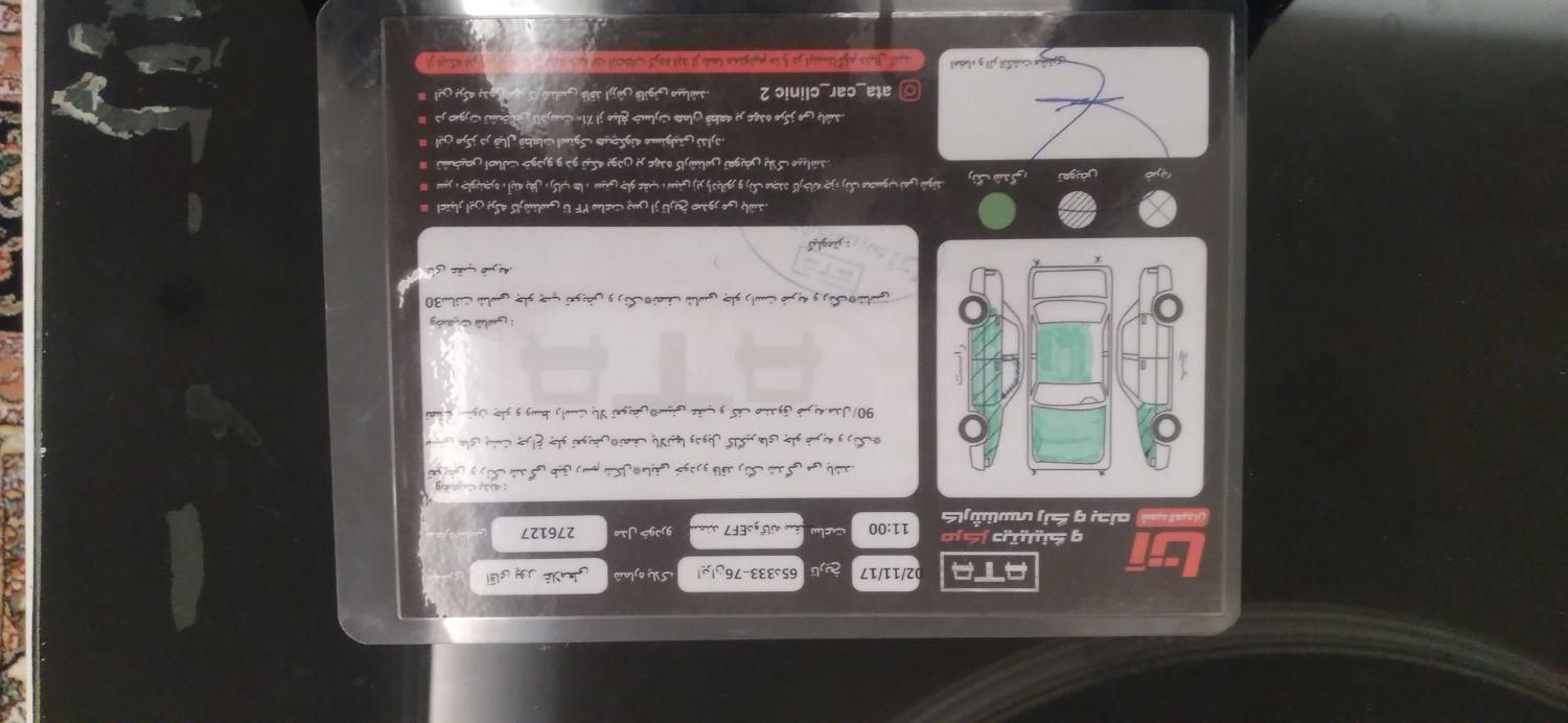 سمند LX EF7 دوگانه سوز - 1390