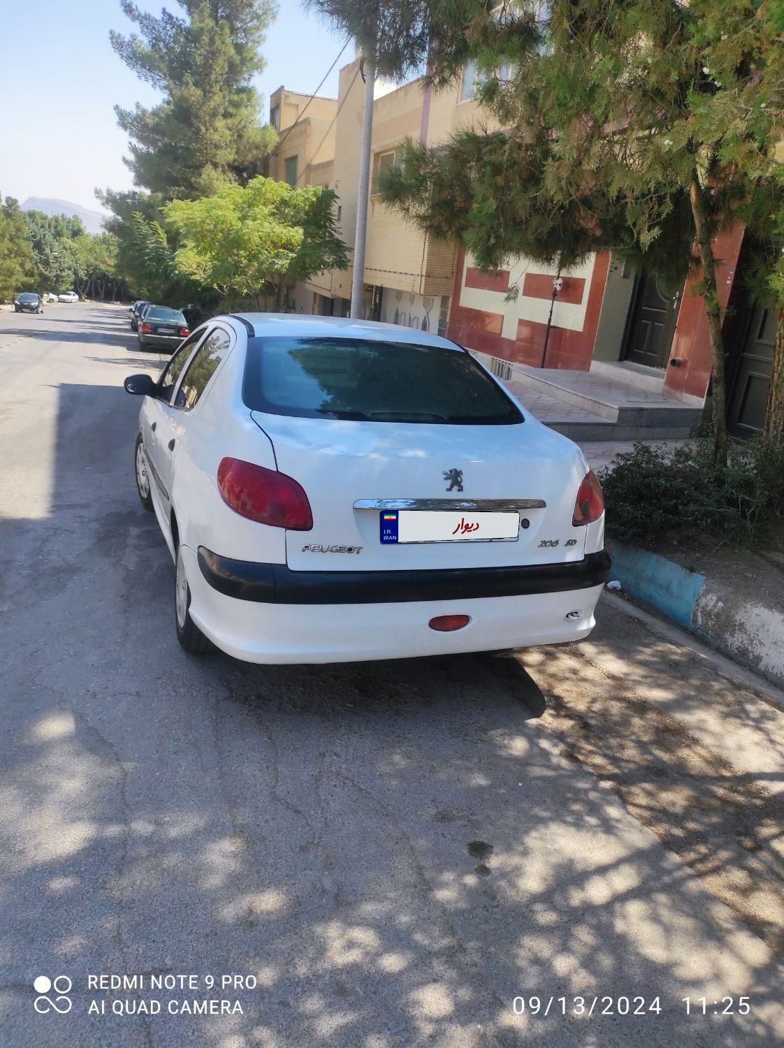 پژو 206 SD v8 - 1391