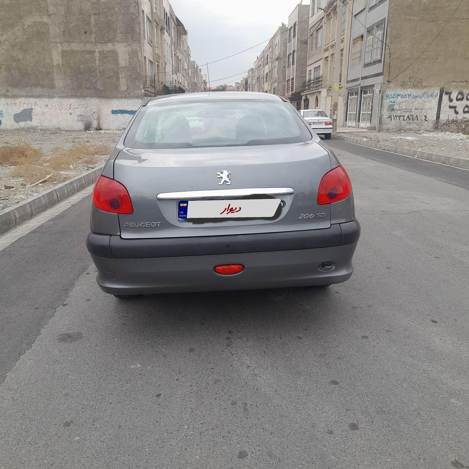 پژو 206 SD v8 - 1386