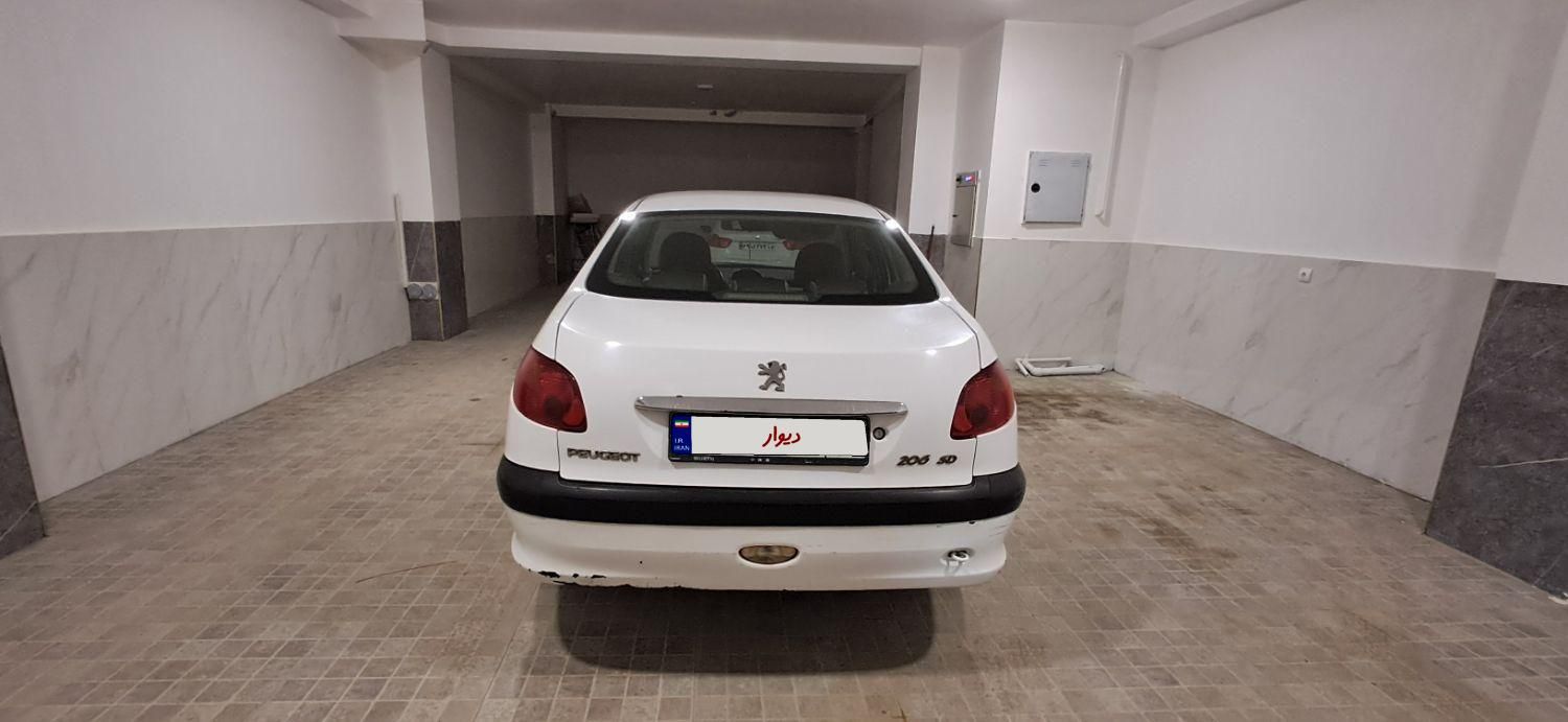 پژو 206 SD v8 - 1390