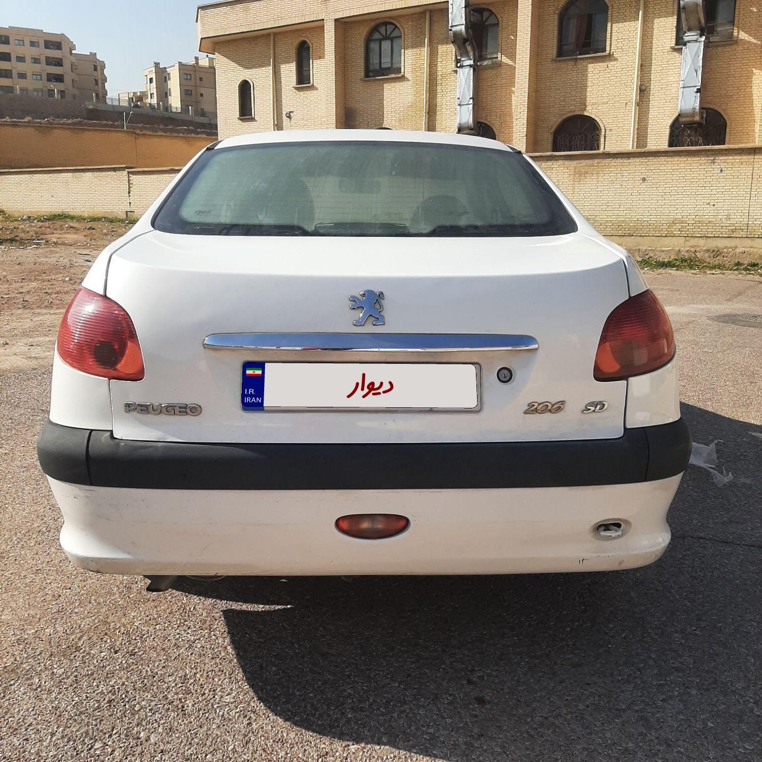 پژو 206 SD v8 - 1393