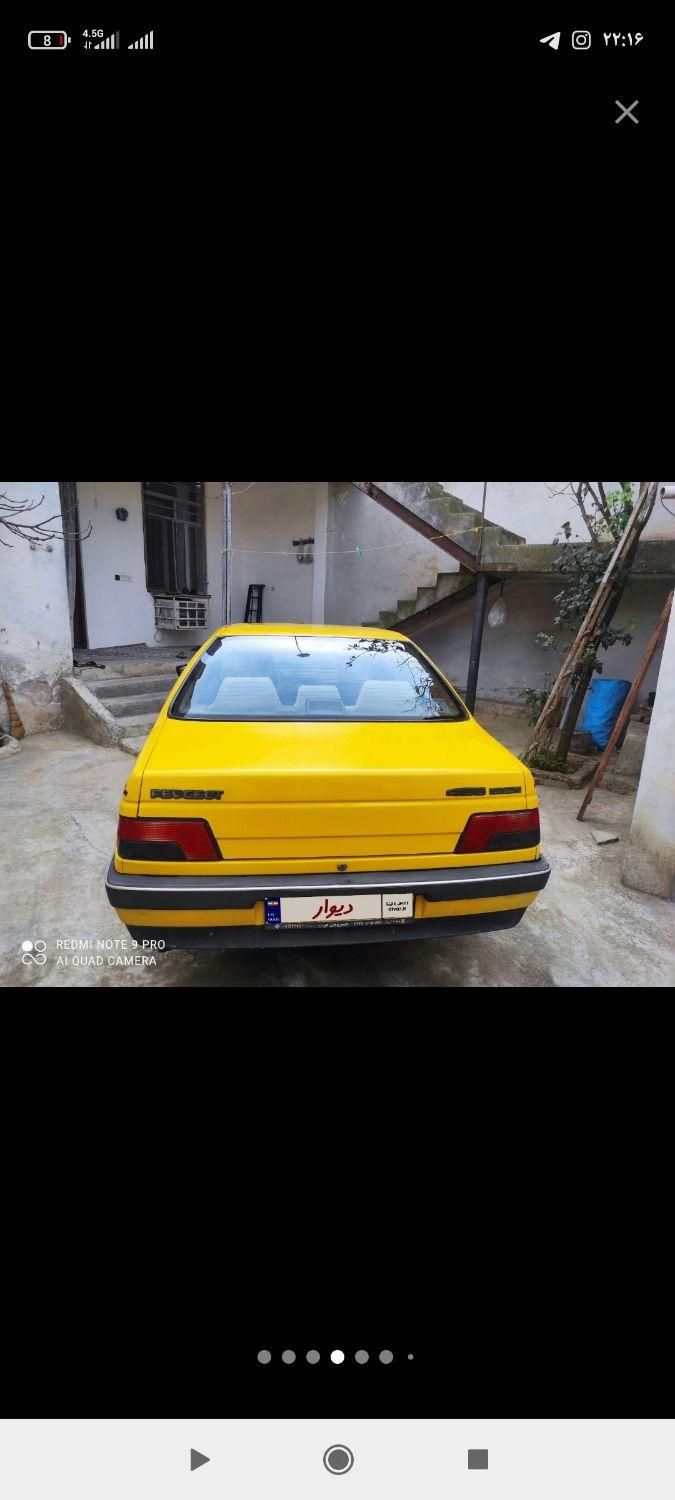 پژو 405 GL - دوگانه سوز CNG - 1373