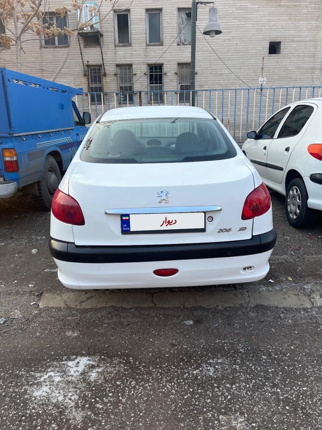 پژو 206 SD v8 - 1395