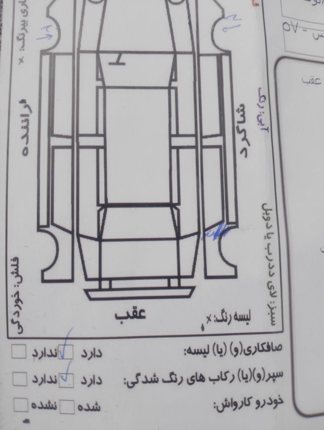 پراید صبا دنده‌ای - 1385