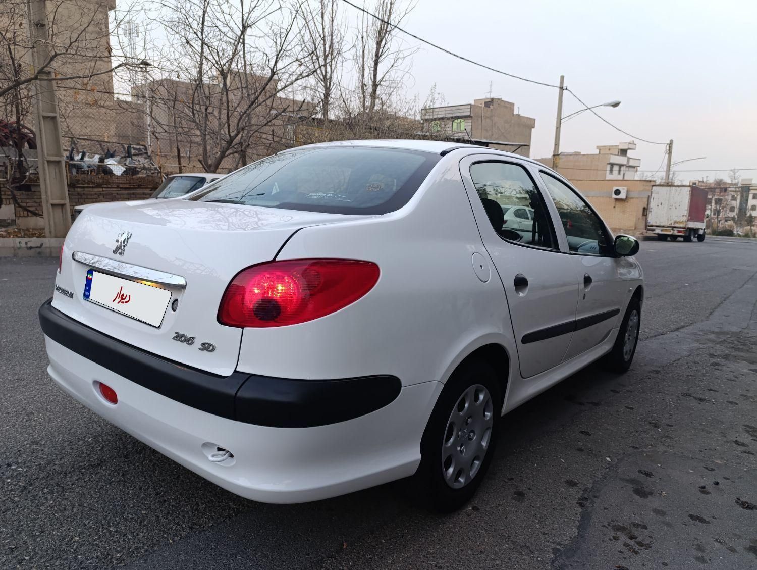 پژو 206 SD v9 - 1389