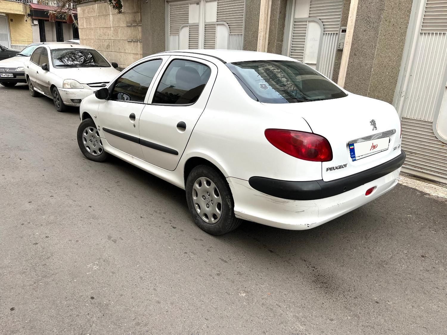 پژو 206 SD v8 - 1396