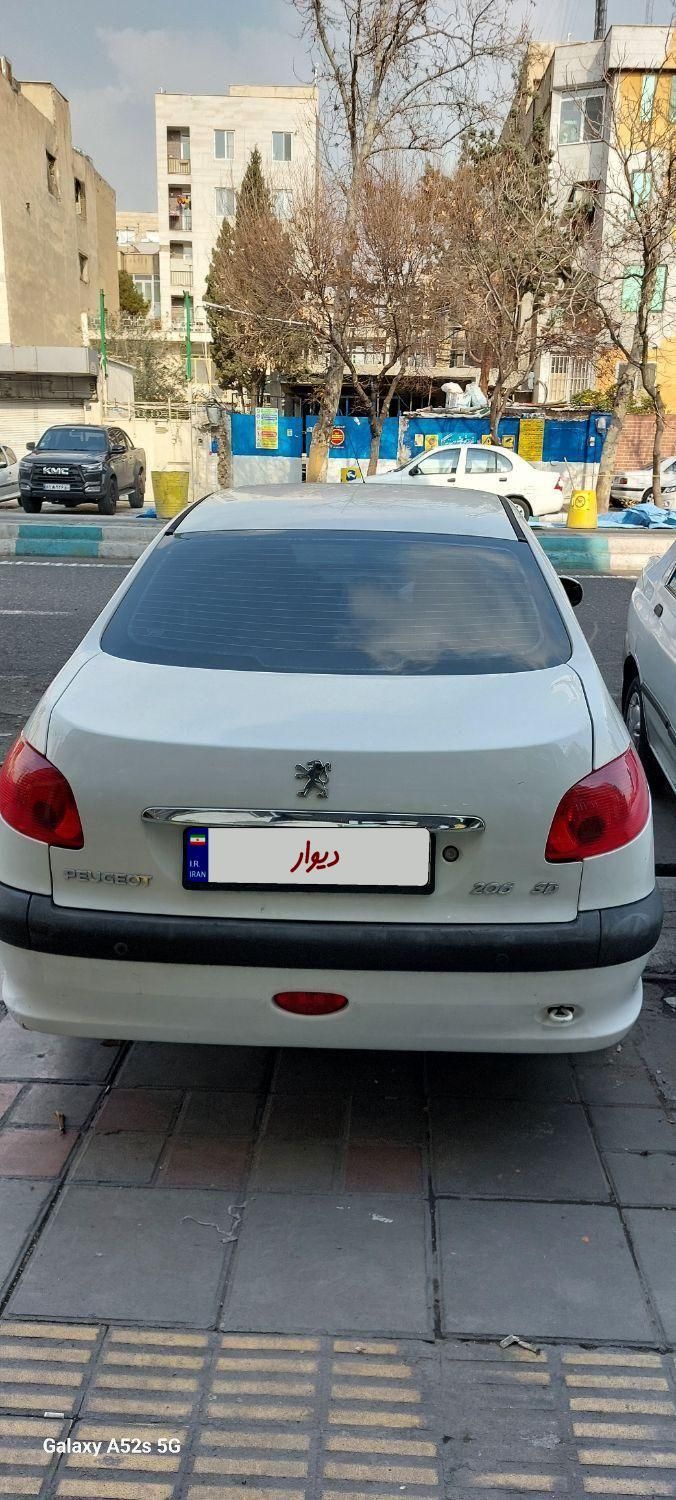 پژو 206 SD v8 - 1396