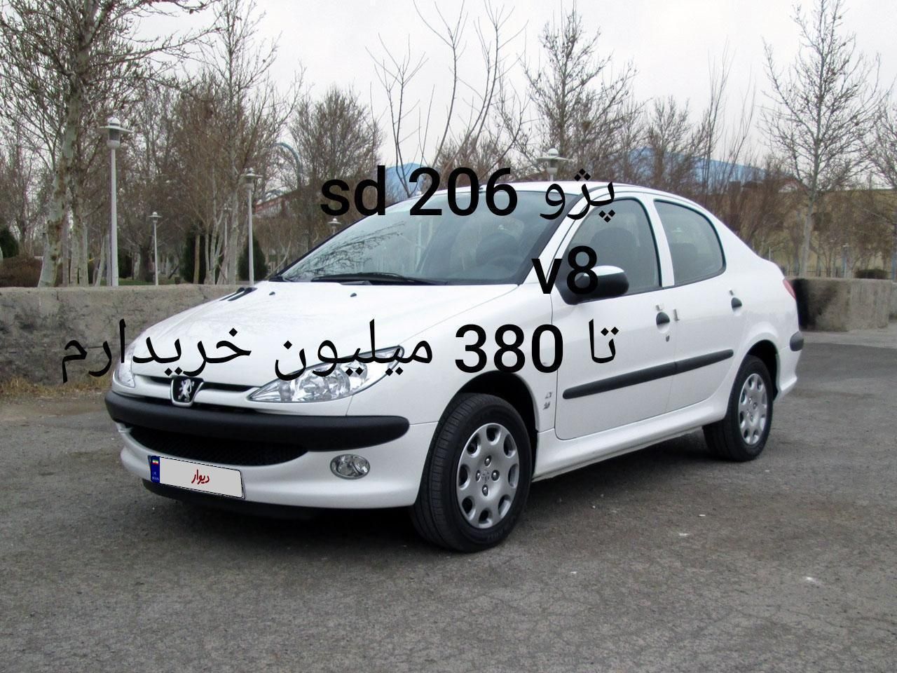 پژو 206 SD v8 - 1390