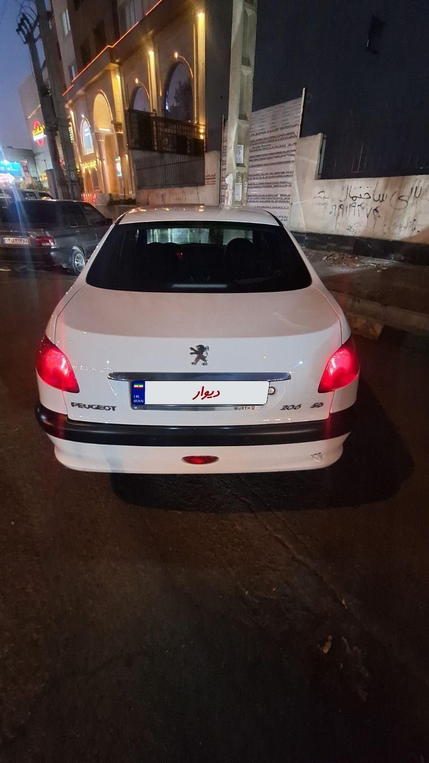 پژو 206 SD v8 - 1398