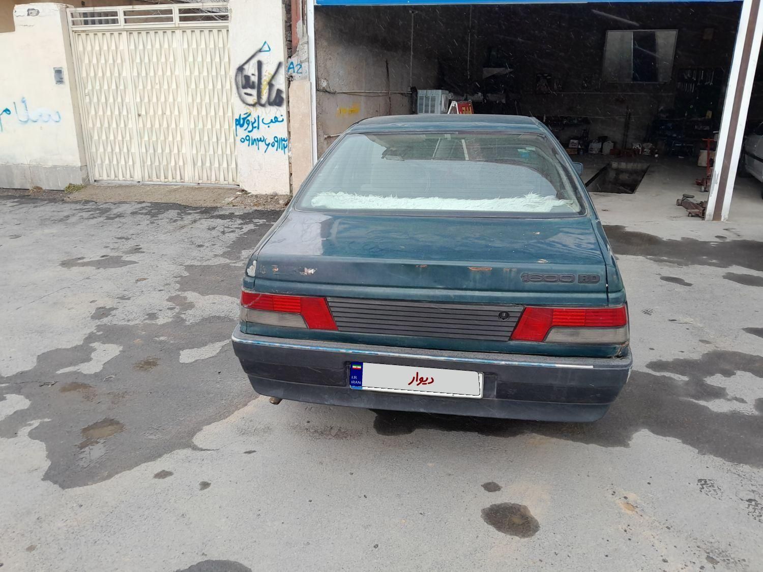 پژو آردی دوگانه سوز CNG - 1382