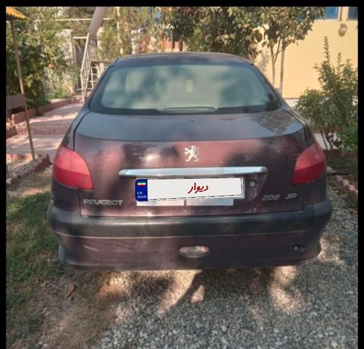 پژو 206 SD v8 - 1389