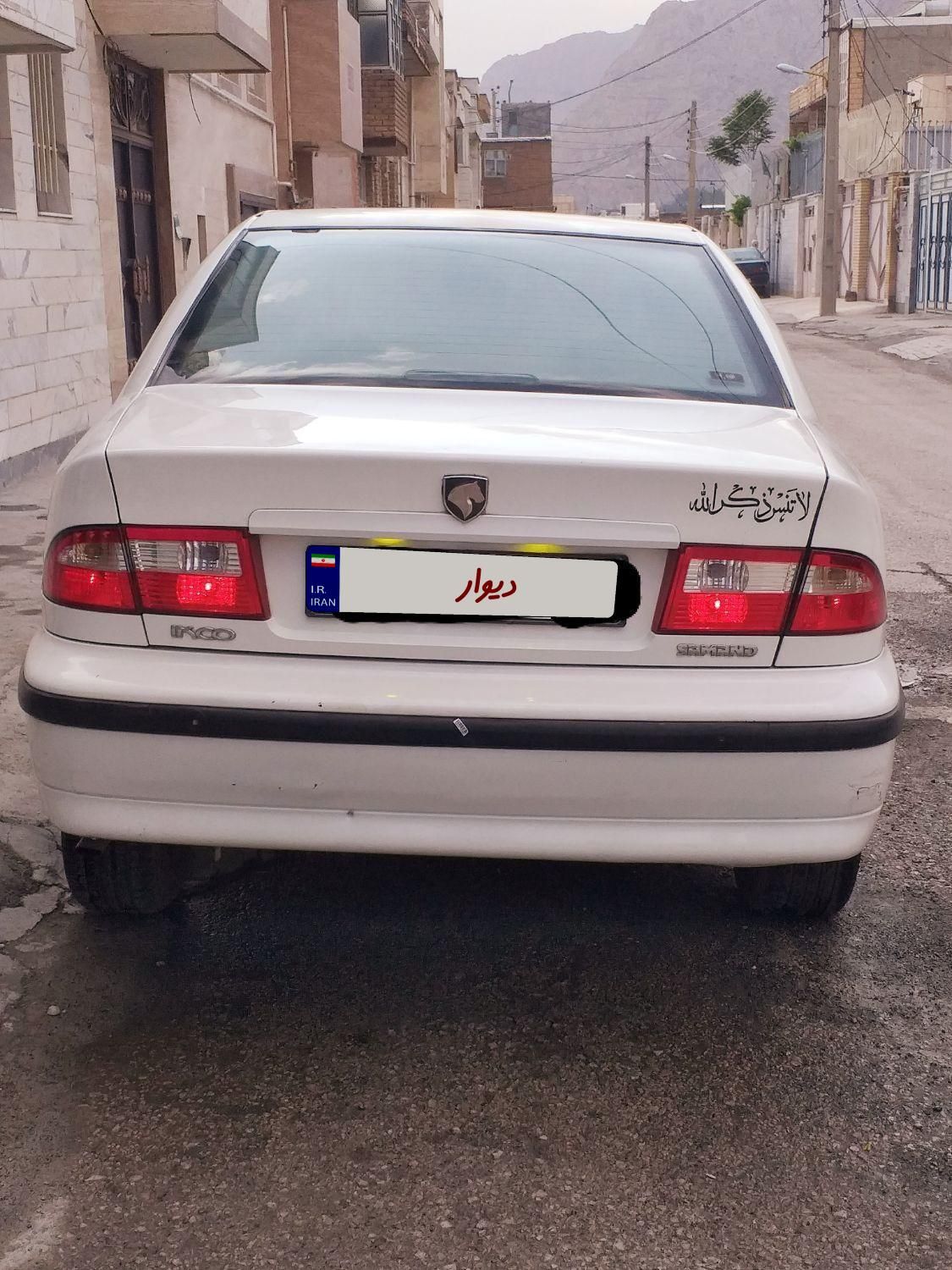 سمند LX EF7 دوگانه سوز - 1389