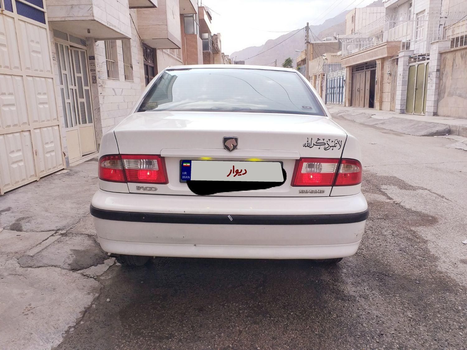 سمند LX EF7 دوگانه سوز - 1389