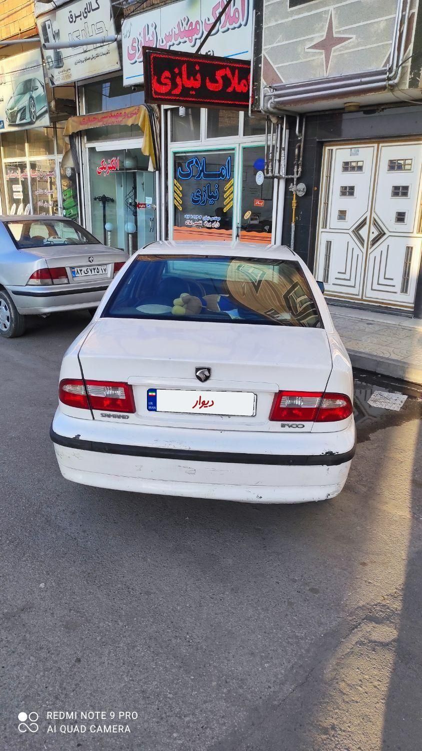 سمند LX EF7 دوگانه سوز - 1388