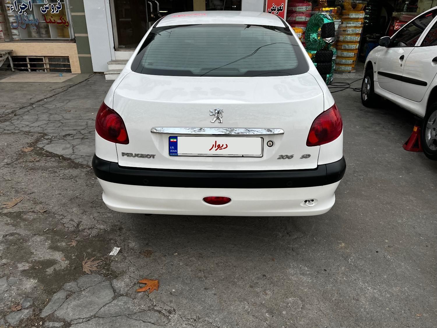 پژو 206 SD v8 - 1398