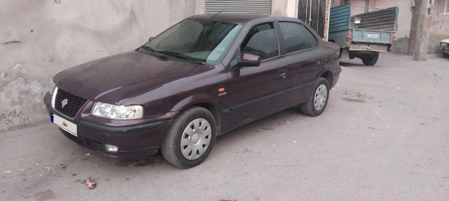 سمند LX EF7 دوگانه سوز - 1390