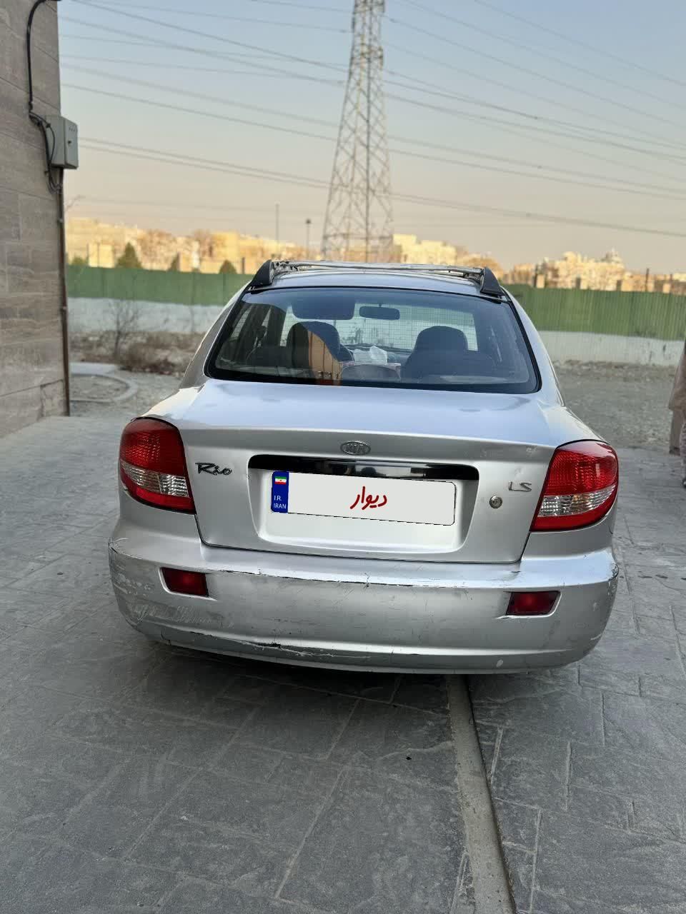 کیا ریو مونتاژ دنده ای LS - 2005