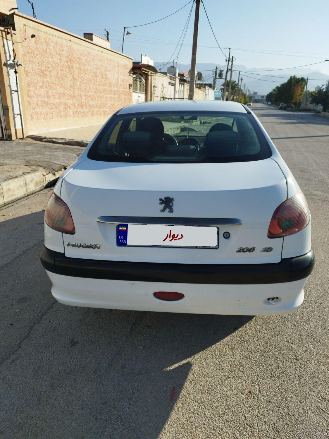 پژو 206 SD v8 - 1391