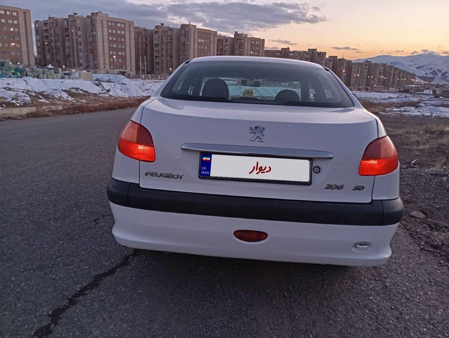 پژو 206 SD v8 - 1392