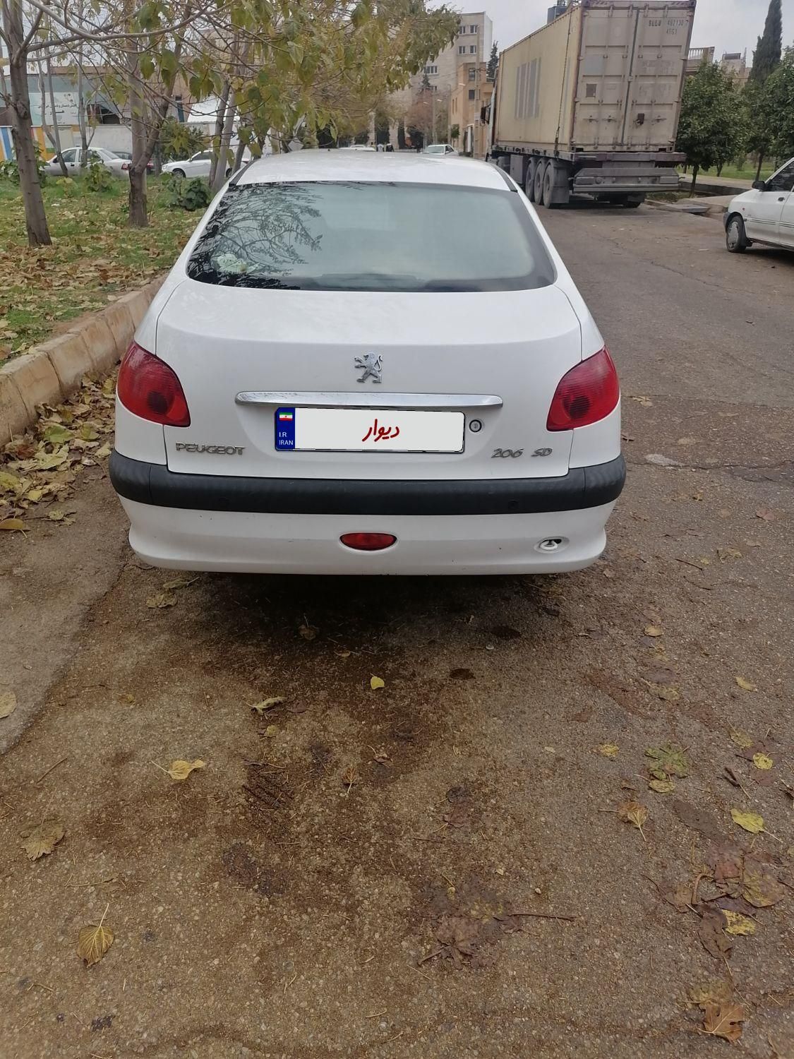 پژو 206 SD v8 - 1396