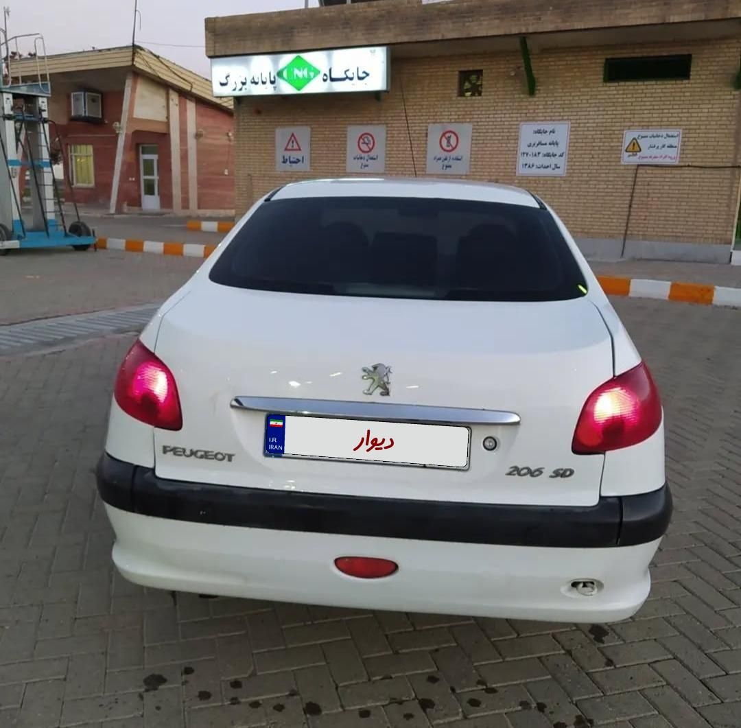 پژو 206 SD v8 - 1394