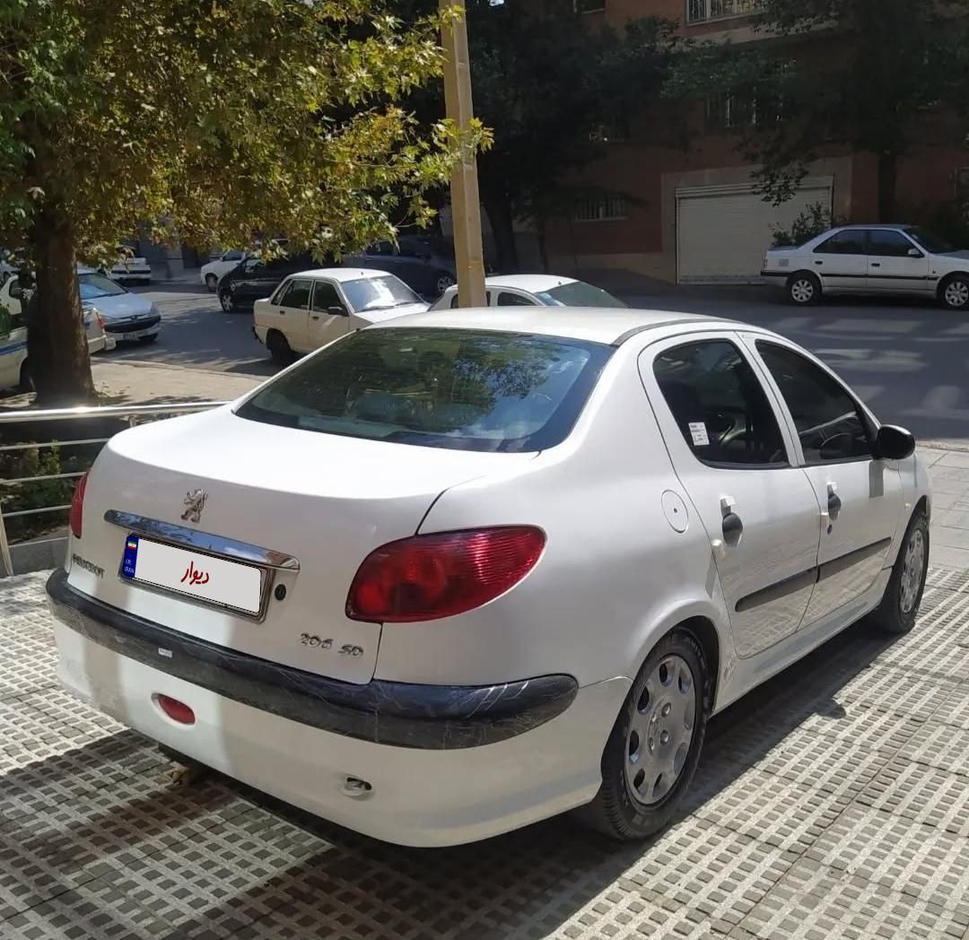 پژو 206 SD v8 - 1395