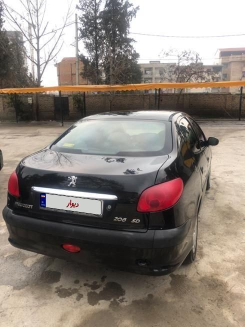 پژو 206 SD v8 - 1393