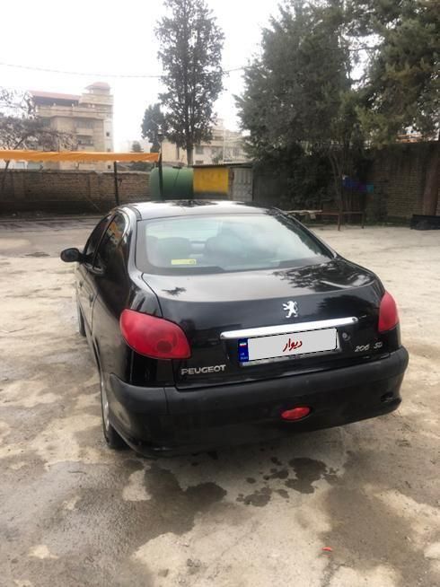 پژو 206 SD v8 - 1393