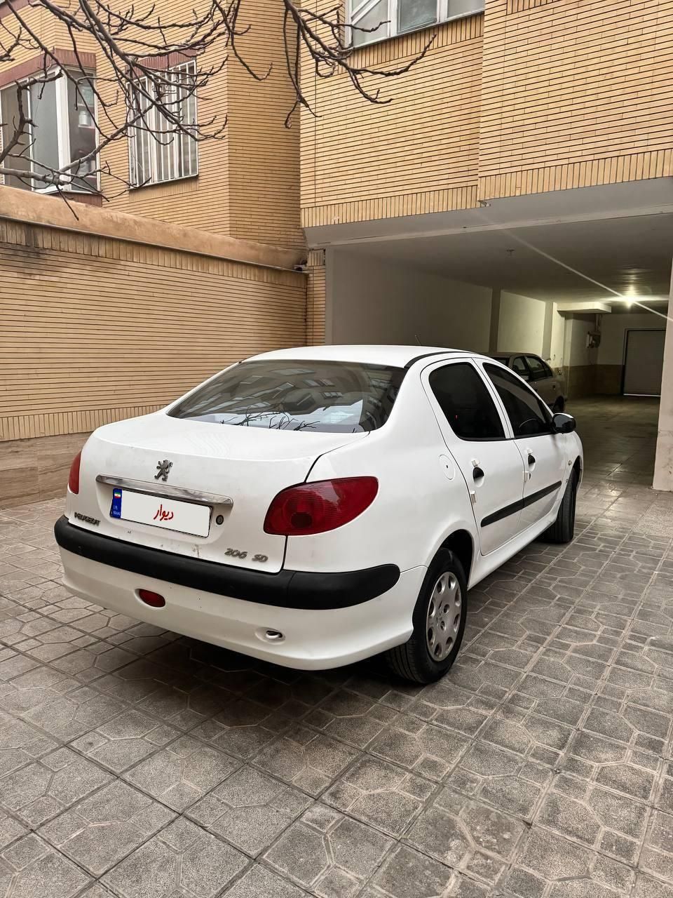 پژو 206 SD v8 - 1394