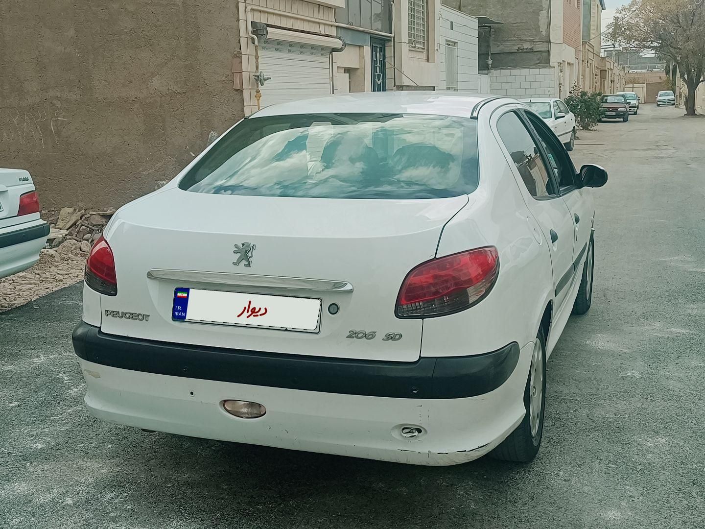 پژو 206 SD v8 - 1390