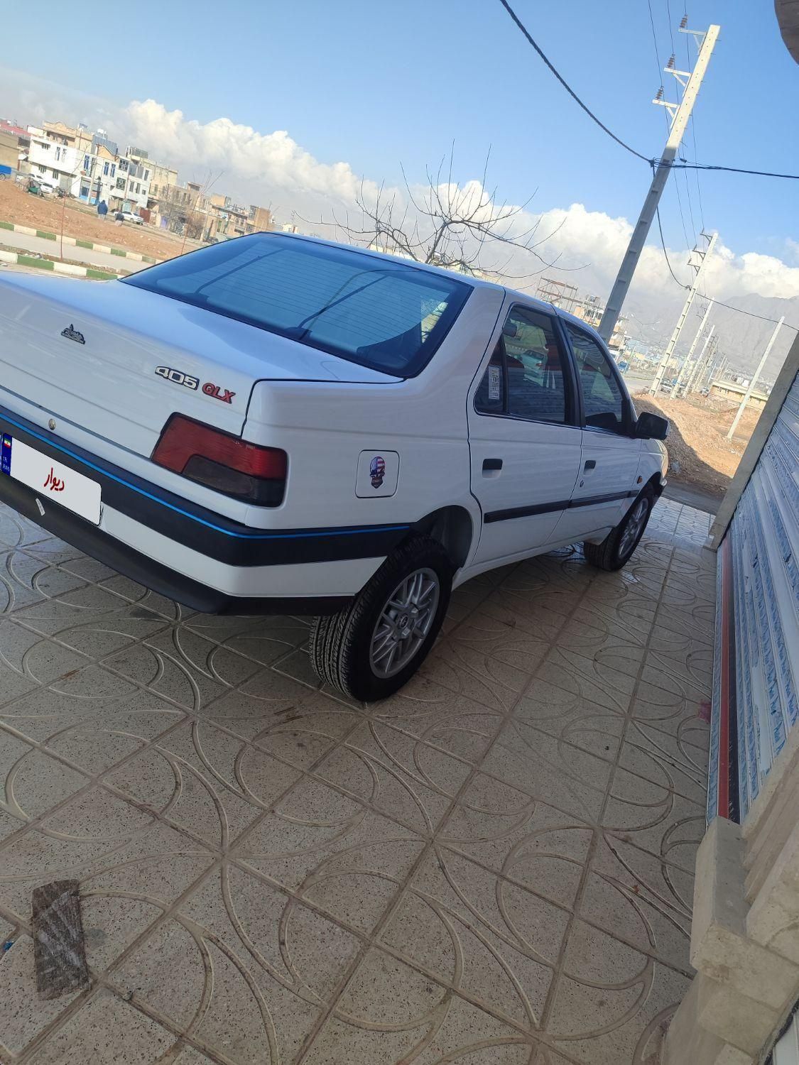 پژو 405 GLI - دوگانه سوز CNG - 1385