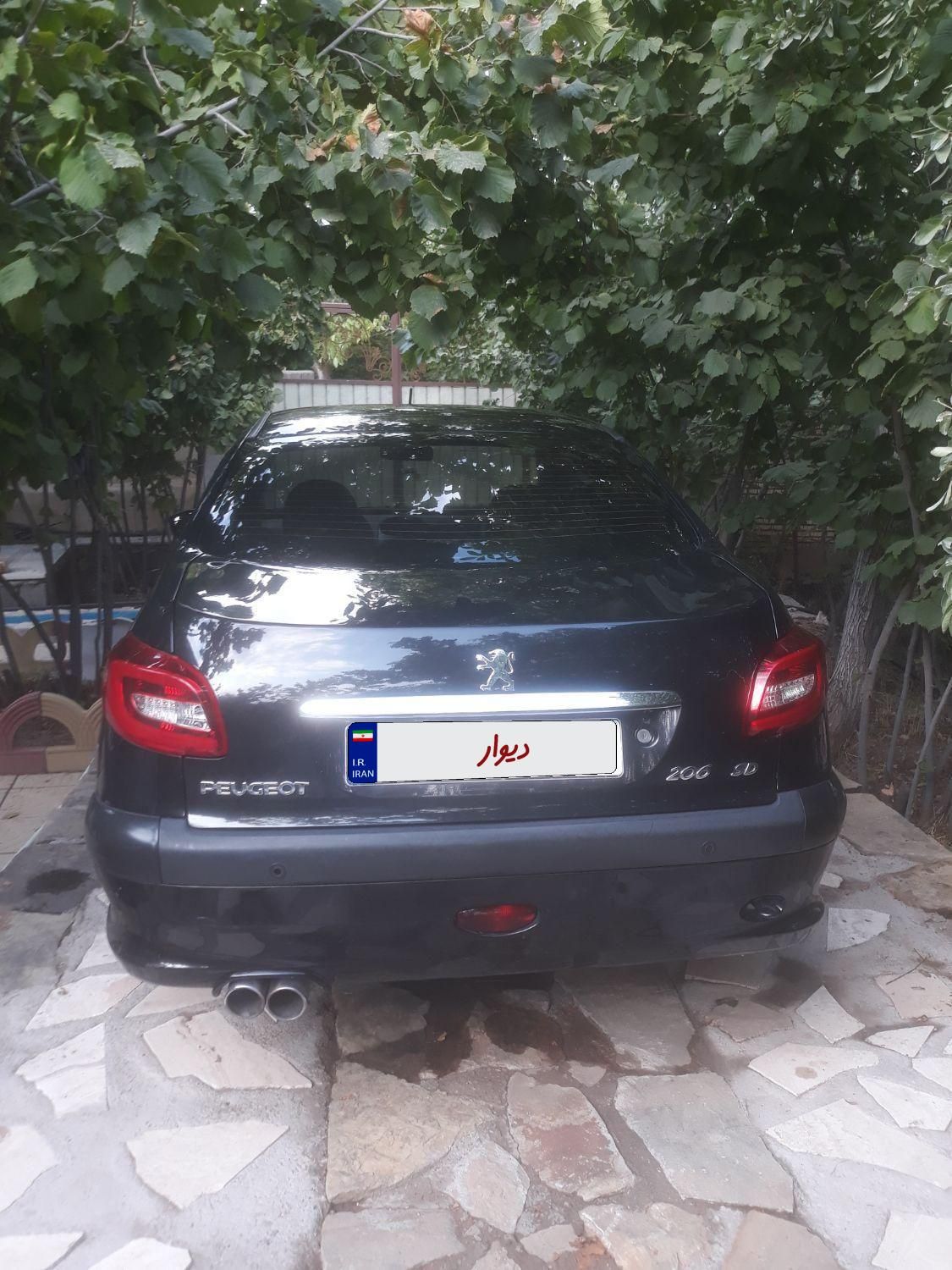 پژو 206 SD v8 - 1395