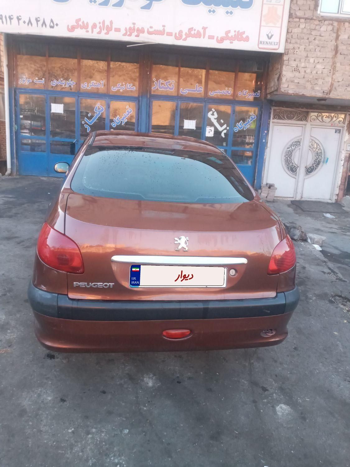 پژو 206 SD v8 - 1388