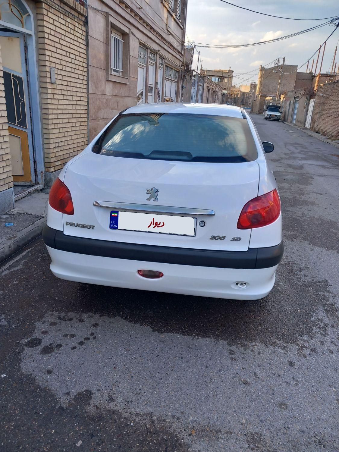 پژو 206 SD v8 - 1391