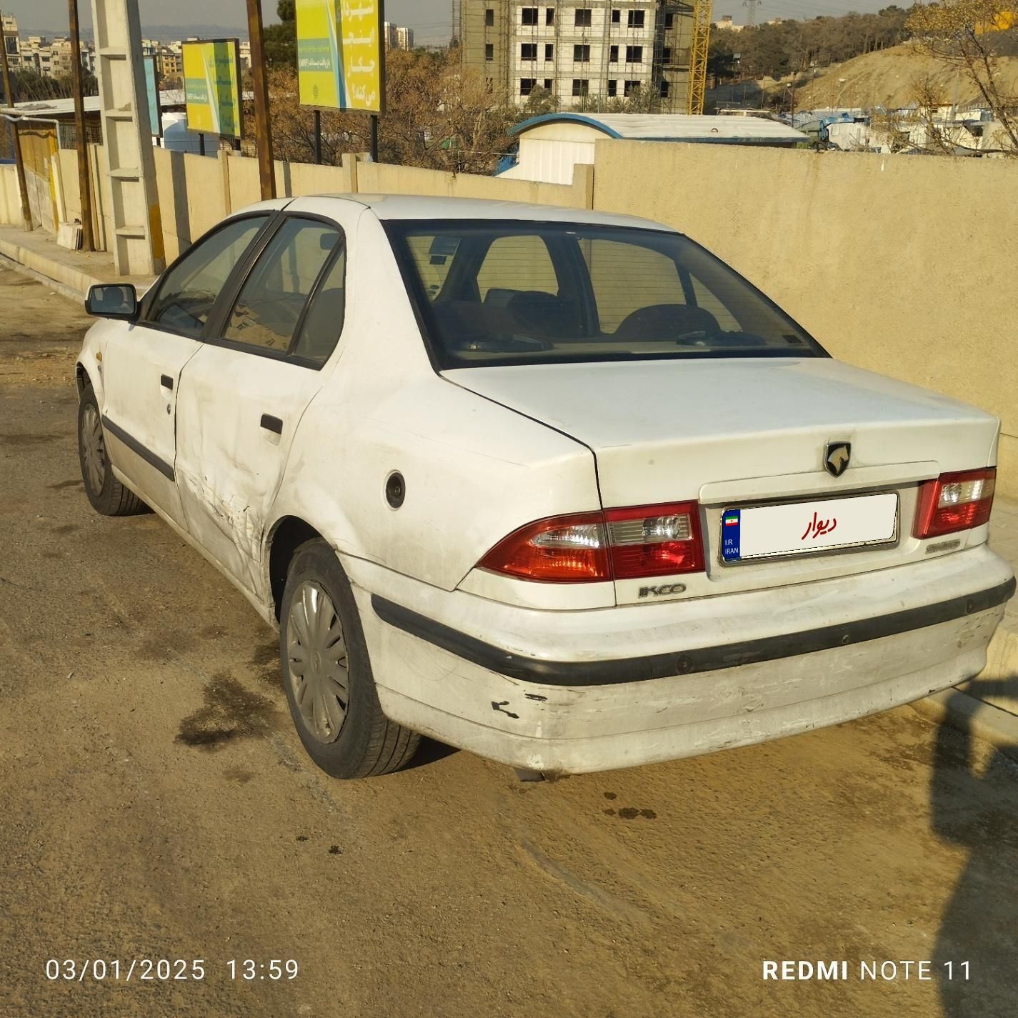 سمند LX EF7 دوگانه سوز - 1396