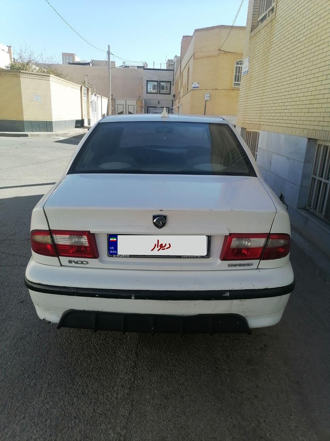 سمند LX EF7 دوگانه سوز - 1389