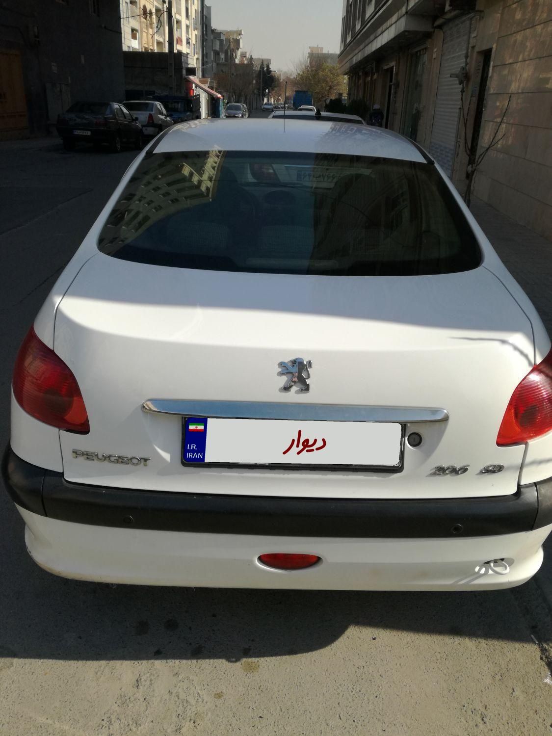 پژو 206 SD v8 - 1396