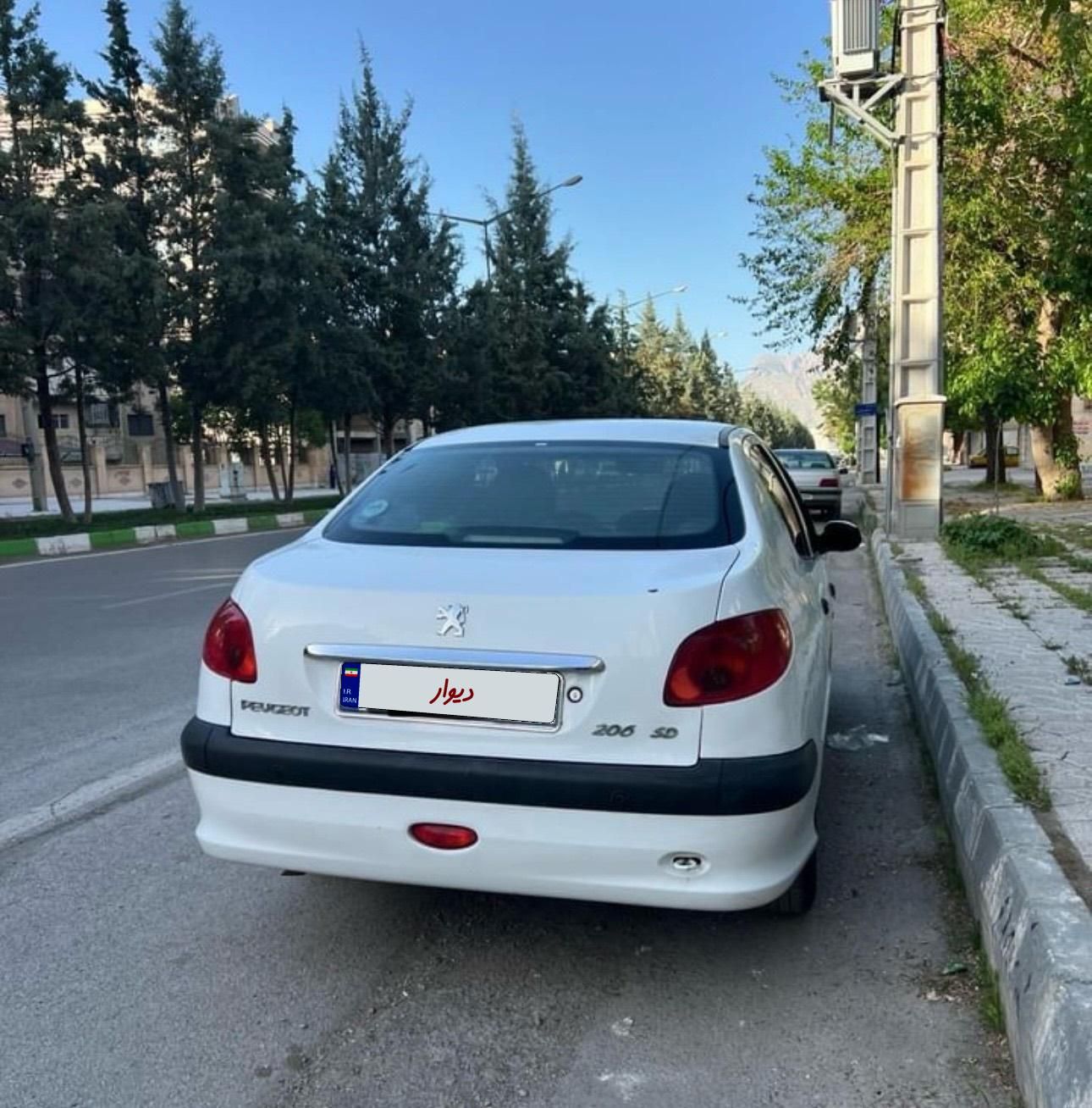 پژو 206 SD v8 - 1396