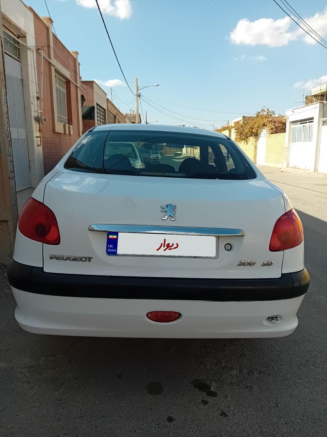 پژو 206 SD v8 - 1396