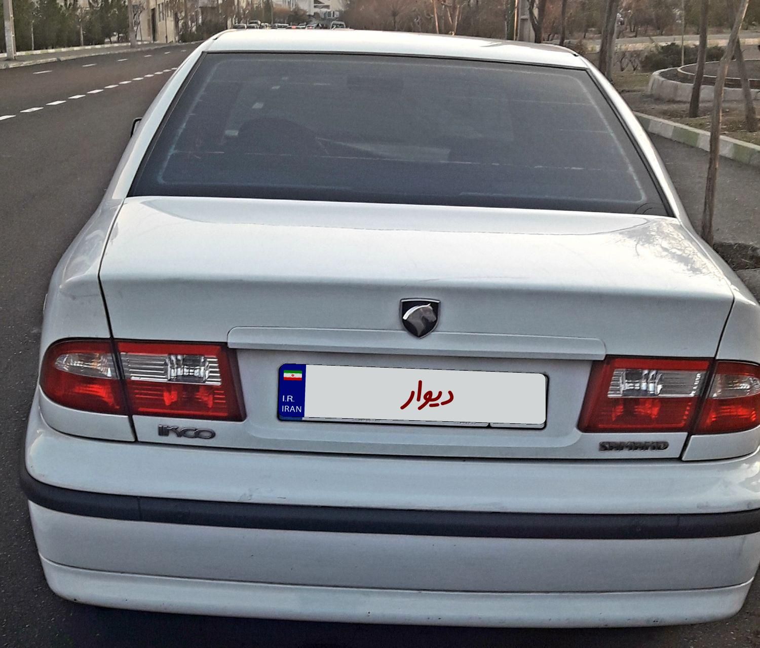 سمند LX EF7 دوگانه سوز - 1389