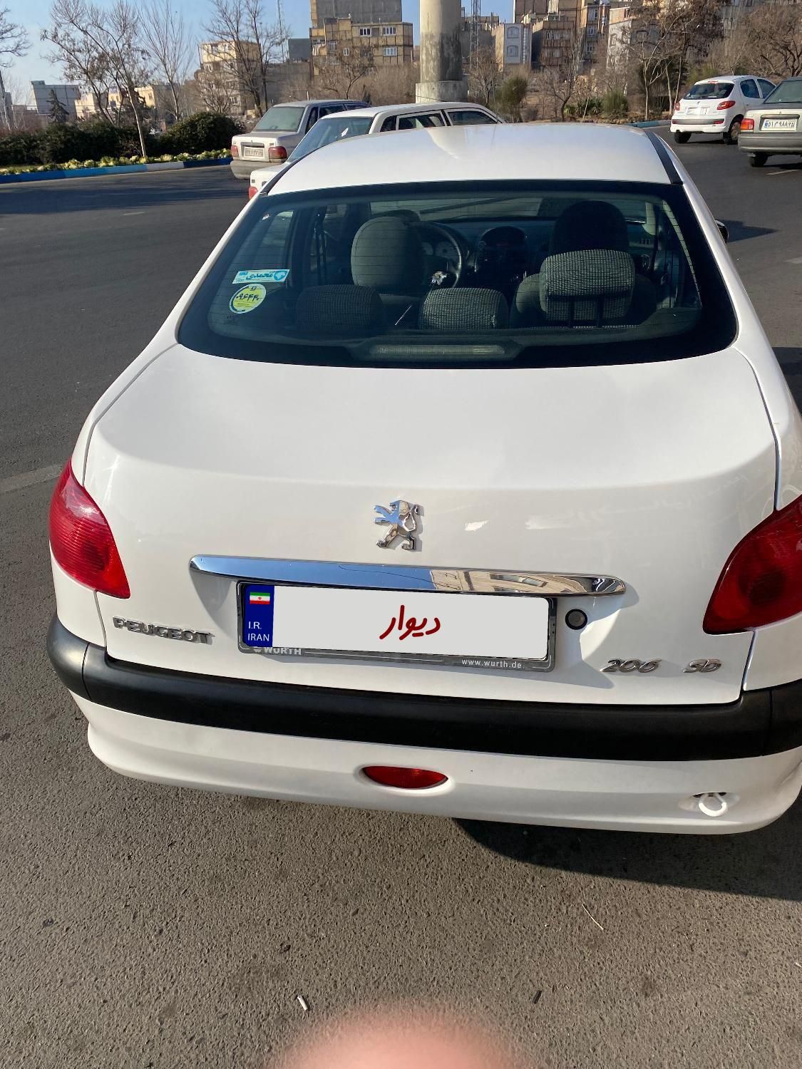 پژو 206 SD v8 - 1398