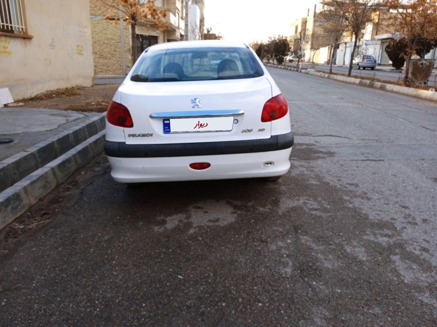 پژو 206 SD v8 - 1396