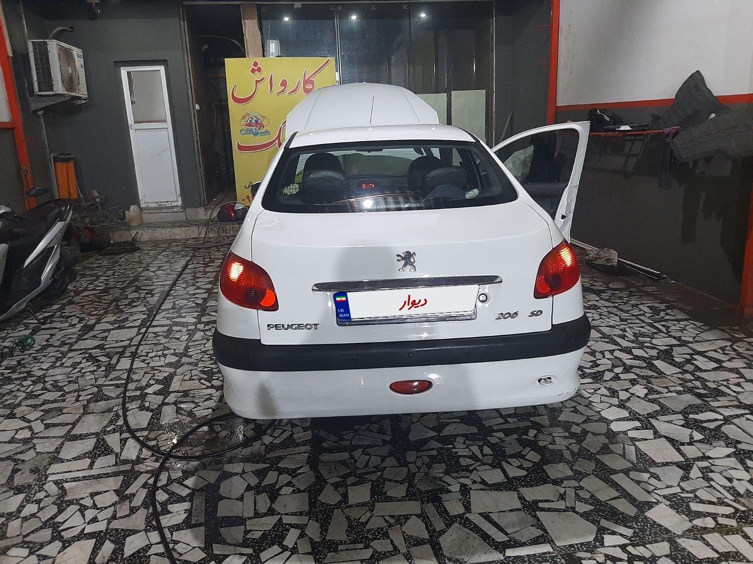 پژو 206 SD v8 - 1398