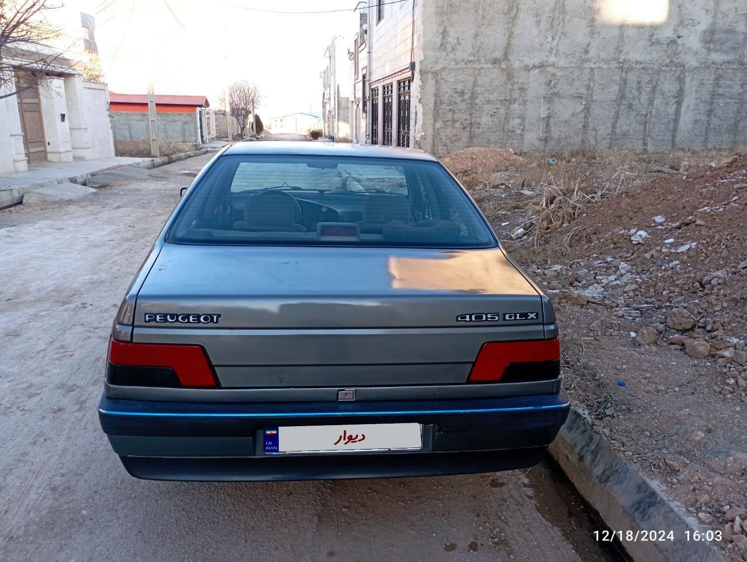 پژو 405 GLI - دوگانه سوز CNG - 1386