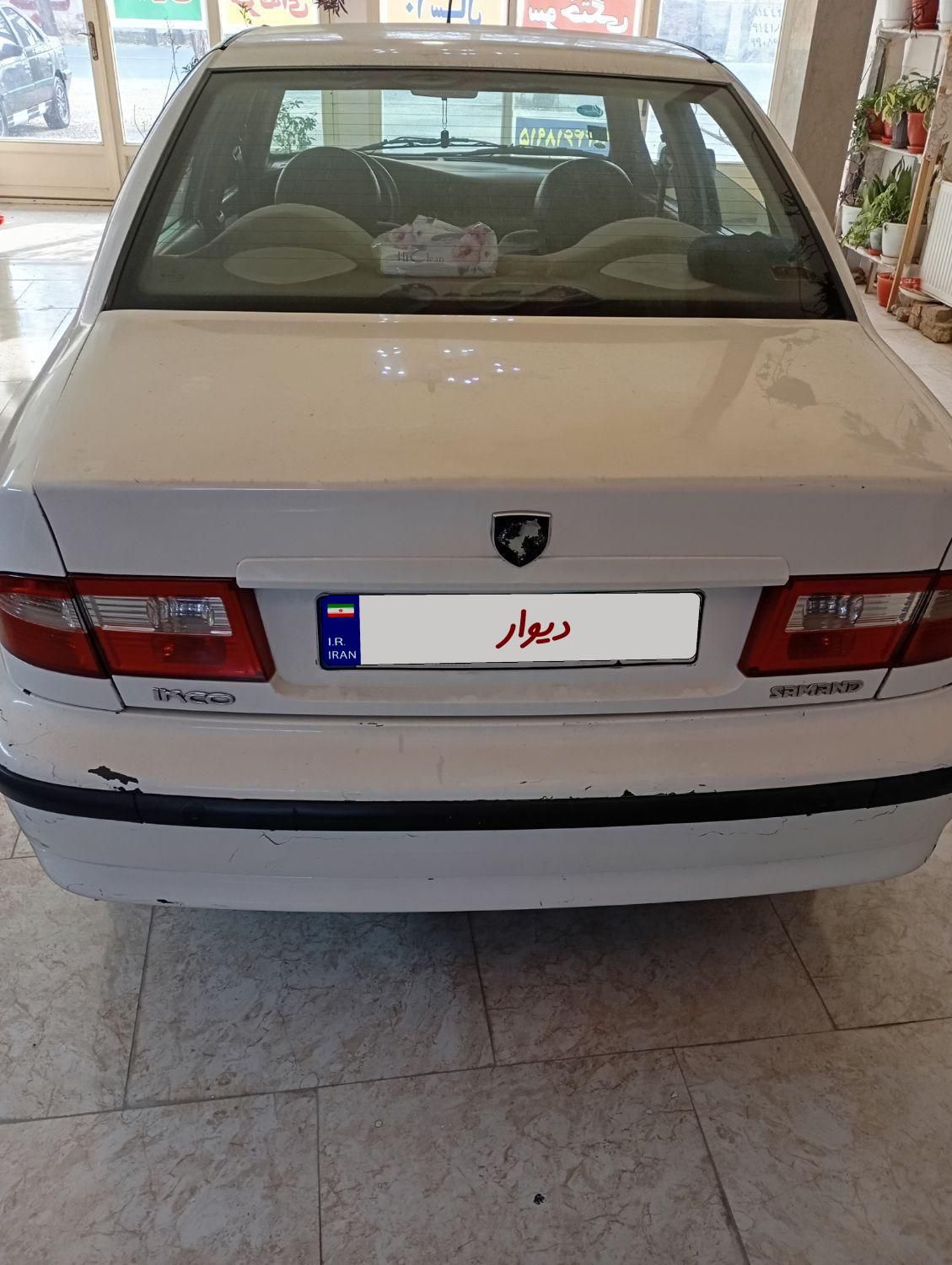 سمند LX EF7 دوگانه سوز - 1390