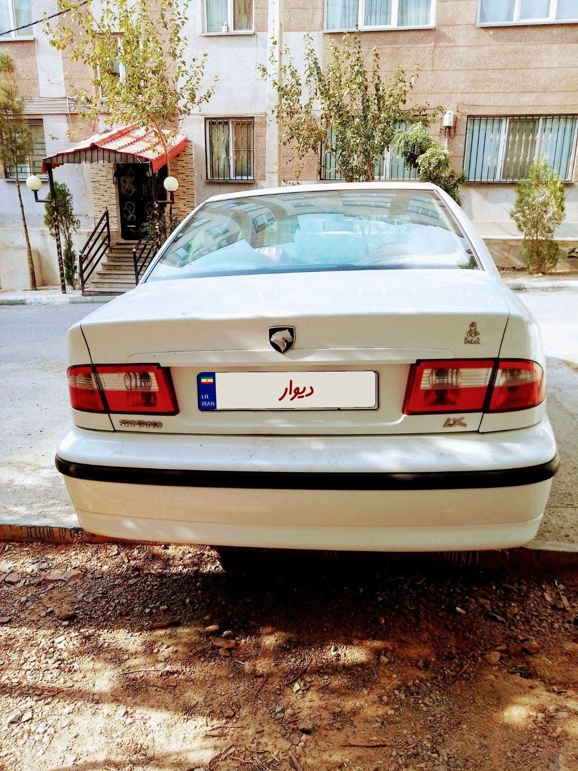 سمند LX EF7 دوگانه سوز - 1388